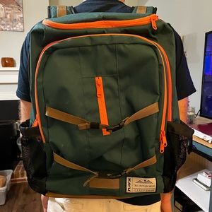 Kavu Flattop backpack/daypack (green/orange/black)